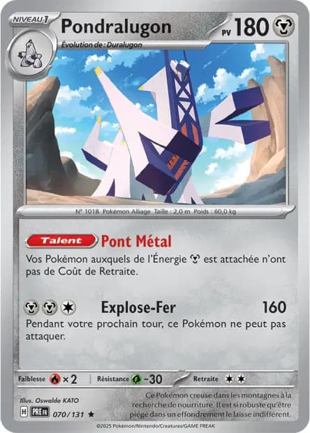 Pondralugon — Évolutions Prismatiques