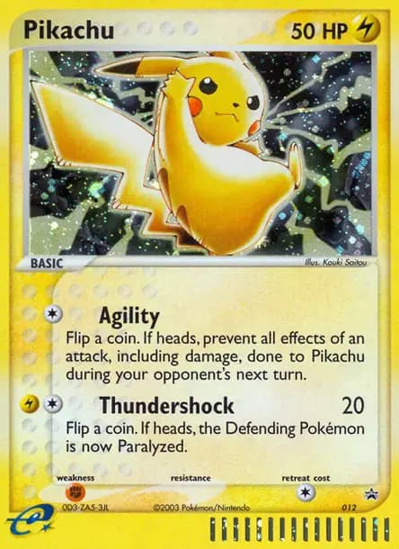 Pikachu — Black Star Nintendo