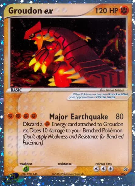 Groudon — Black Star Nintendo