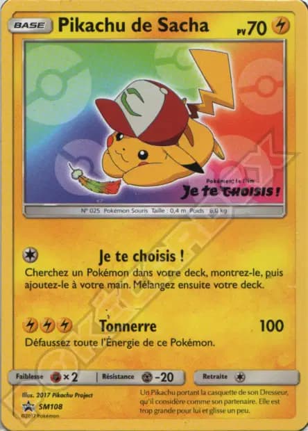 Pikachu — Promos Soleil et Lune