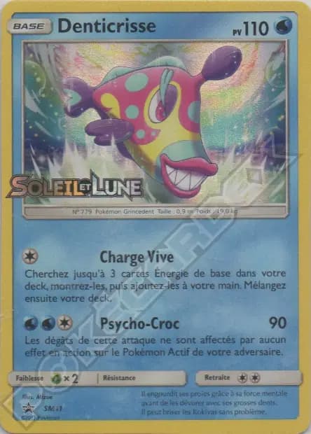 Denticrisse — Promos Soleil et Lune