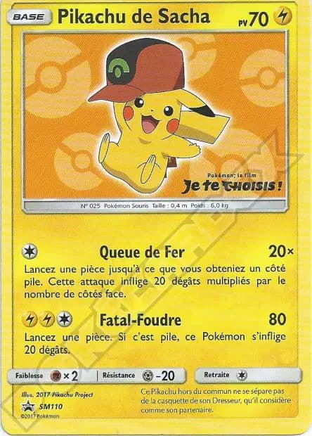 Pikachu — Promos Soleil et Lune