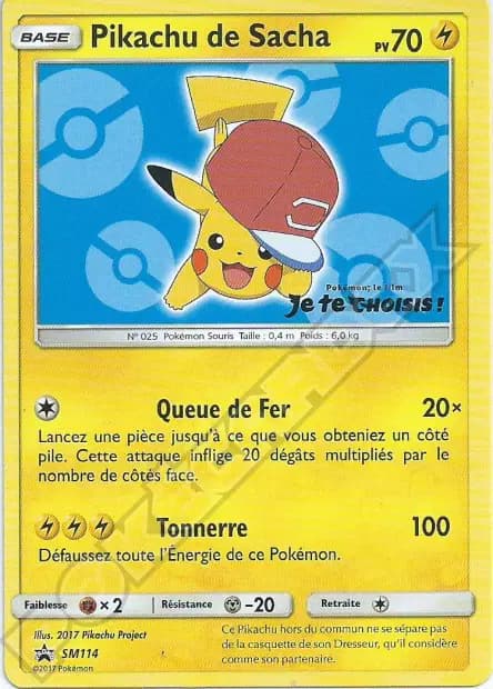 Pikachu — Promos Soleil et Lune
