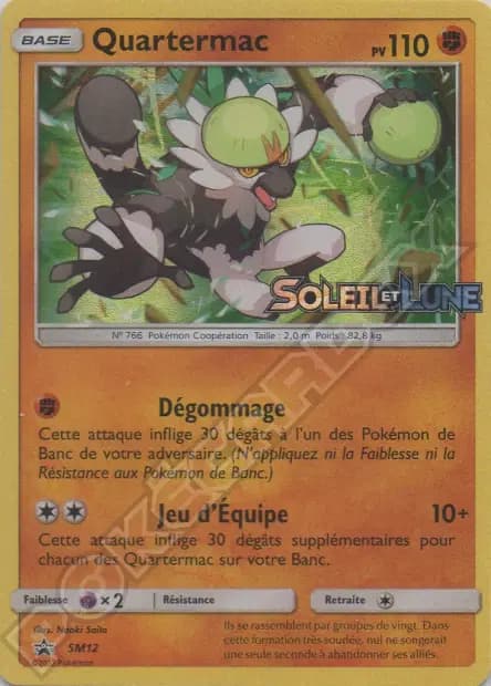 Quartermac — Promos Soleil et Lune