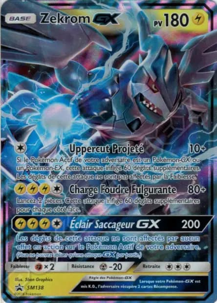 Zekrom — Promos Soleil et Lune