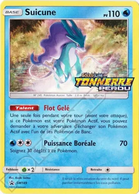 Suicune — Promos Soleil et Lune