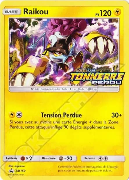 Raikou — Promos Soleil et Lune
