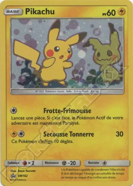 Pikachu — Promos Soleil et Lune