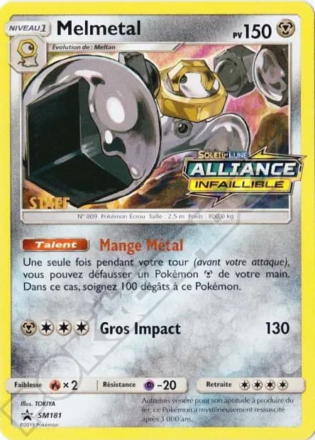 Melmetal — Promos Soleil et Lune