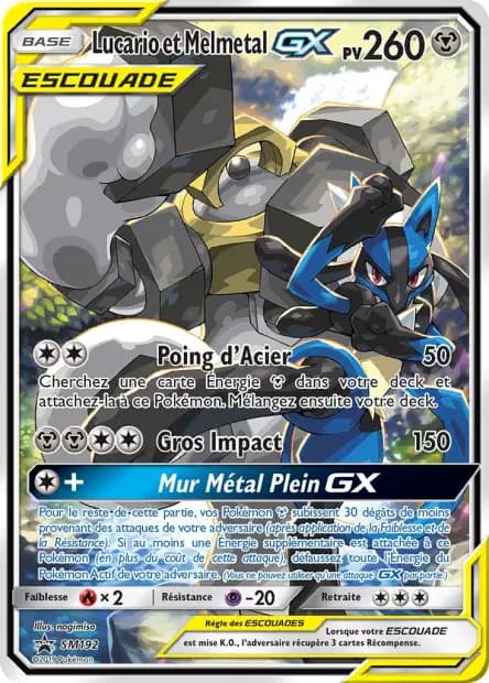 Lucario — Promos Soleil et Lune