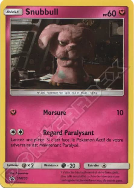Snubbull — Promos Soleil et Lune