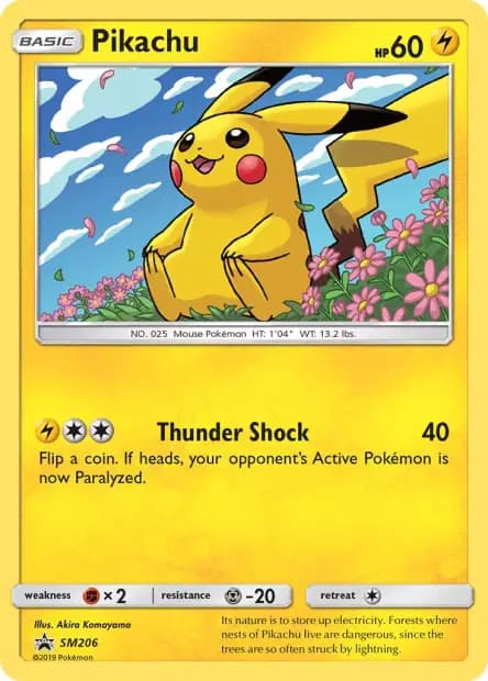 Pikachu — Promos Soleil et Lune