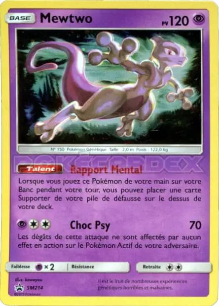 Mewtwo — Promos Soleil et Lune