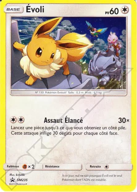 Évoli — Promos Soleil et Lune
