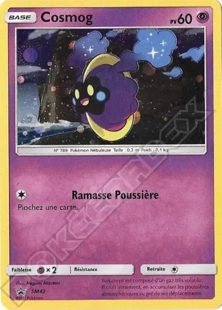 Cosmog — Promos Soleil et Lune