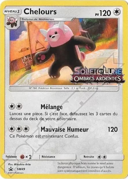 Chelours — Promos Soleil et Lune