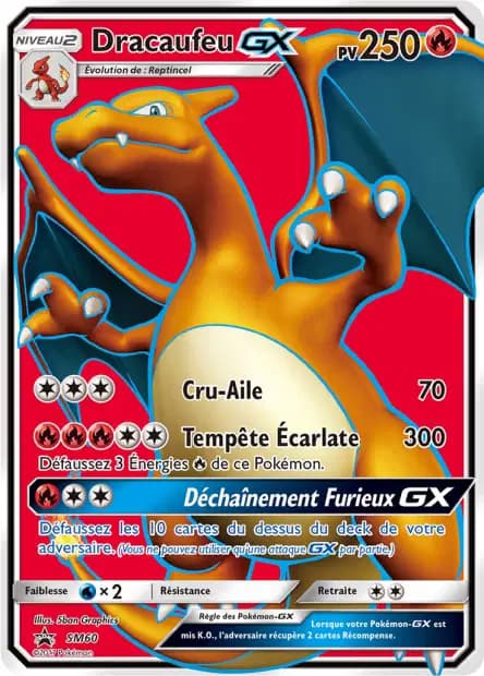 Dracaufeu — Promos Soleil et Lune