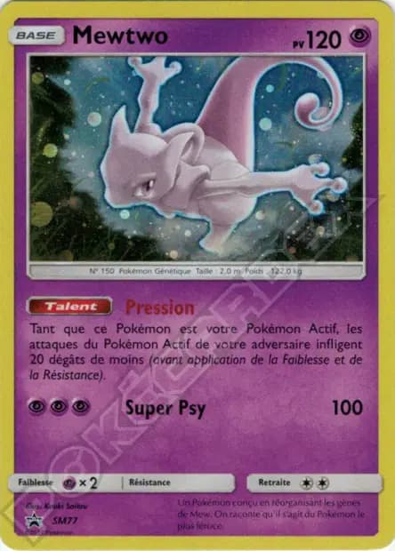 Mewtwo — Promos Soleil et Lune