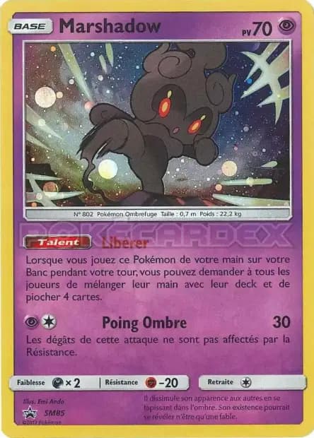 Marshadow — Promos Soleil et Lune