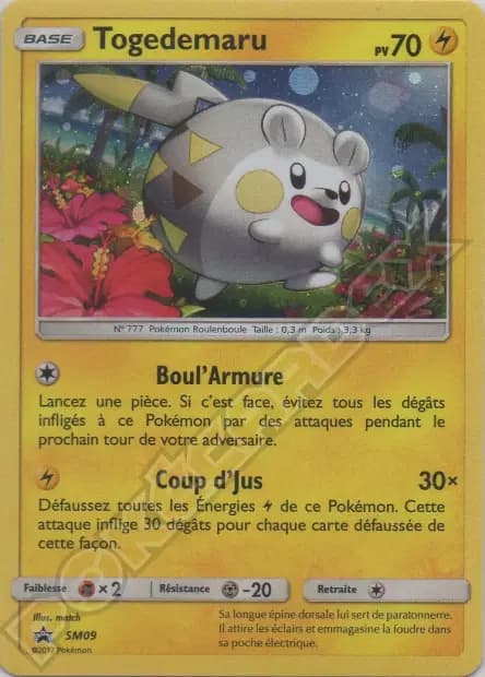 Togedemaru — Promos Soleil et Lune