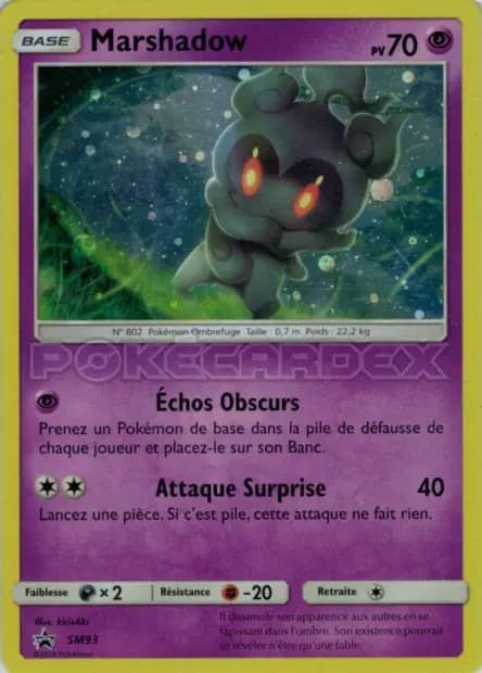 Marshadow — Promos Soleil et Lune