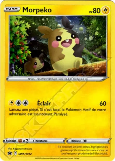 Morpeko — Promos Épée et Bouclier