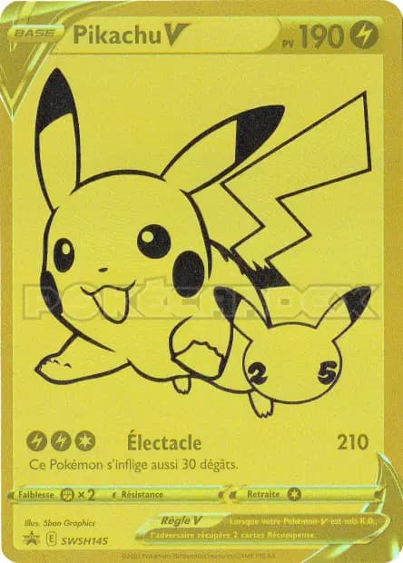 Pikachu — Promos Épée et Bouclier