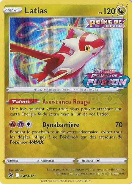 Latias — Promos Épée et Bouclier