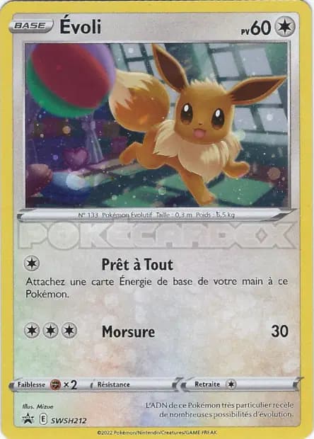 Évoli — Promos Épée et Bouclier