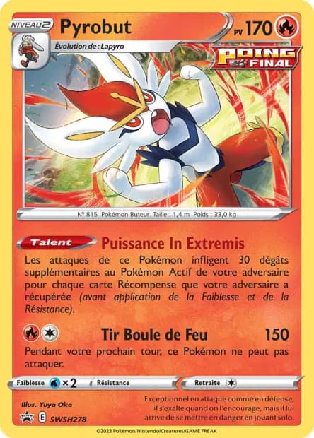 Pyrobut — Promos Épée et Bouclier