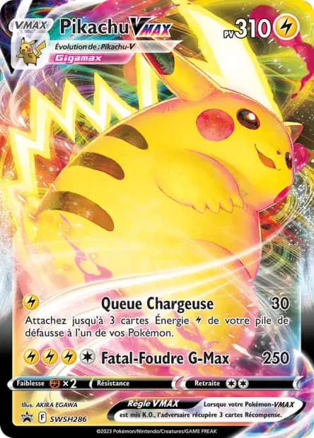 Pikachu — Promos Épée et Bouclier