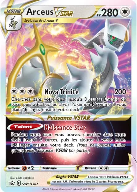 Arceus — Promos Épée et Bouclier