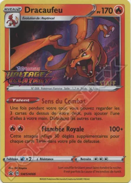 Dracaufeu — Promos Épée et Bouclier