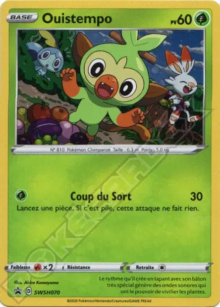 Ouistempo — Promos Épée et Bouclier