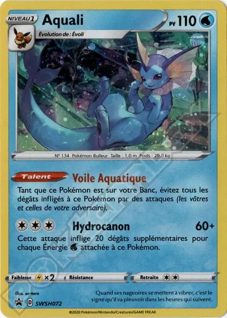 Aquali — Promos Épée et Bouclier