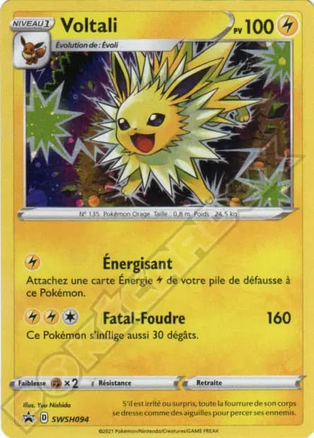 Voltali — Promos Épée et Bouclier