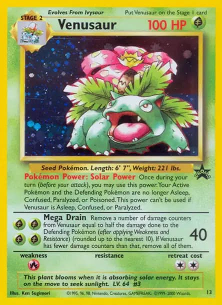 Florizarre — Promo Black Star WotC