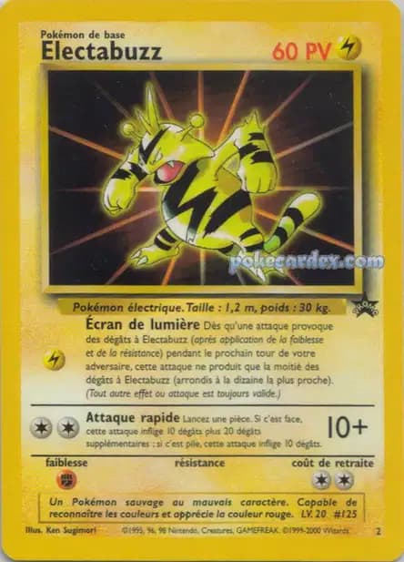 Élektek — Promo Black Star WotC