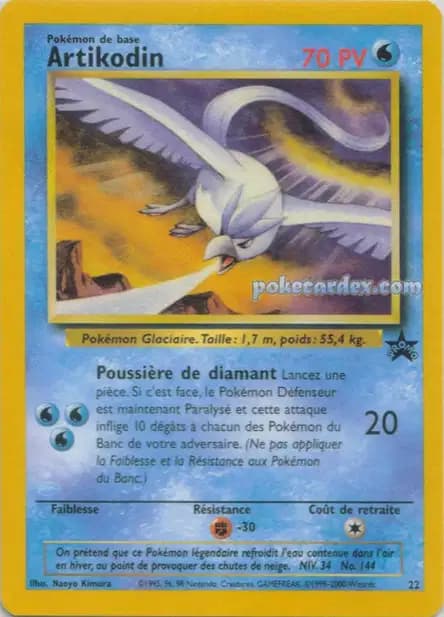 Artikodin — Promo Black Star WotC