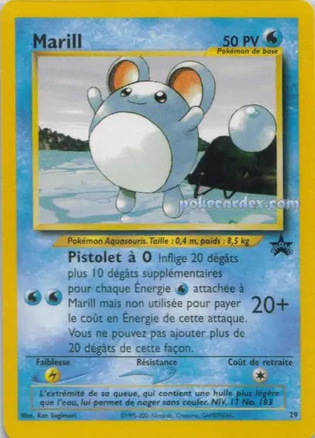 Marill — Promo Black Star WotC