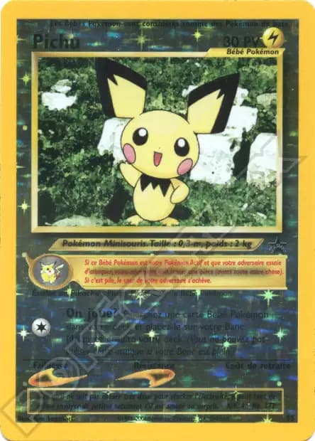Pichu — Promo Black Star WotC
