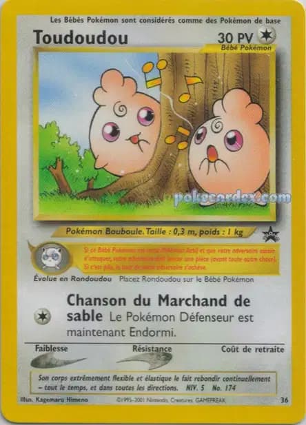 Toudoudou — Promo Black Star WotC