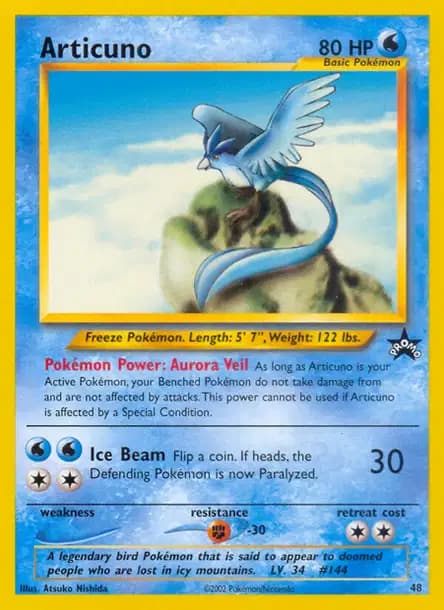 Artikodin — Promo Black Star WotC