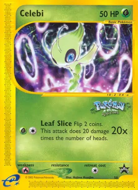 Celebi — Promo Black Star WotC