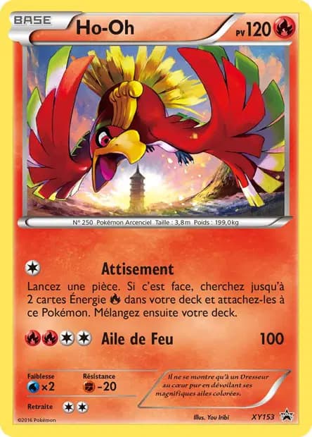 Ho-Oh — Promos X&Y