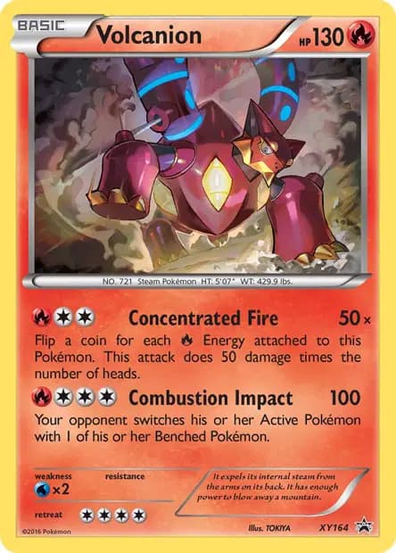 Volcanion — Promos X&Y