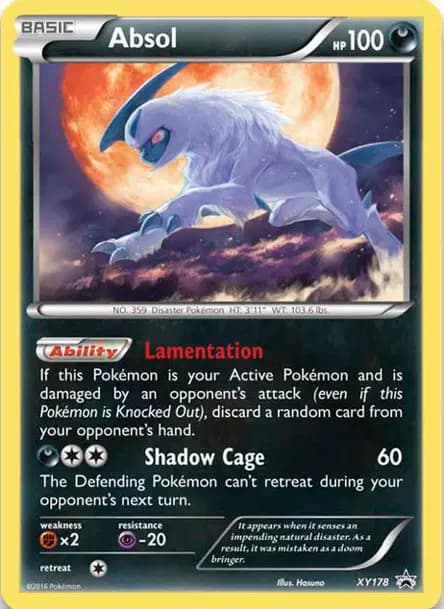 Absol — Promos X&Y