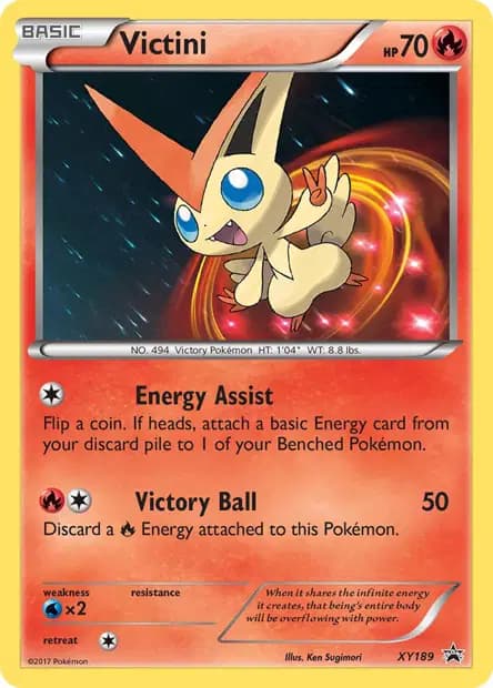 Victini — Promos X&Y