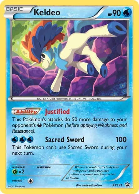 Keldeo — Promos X&Y