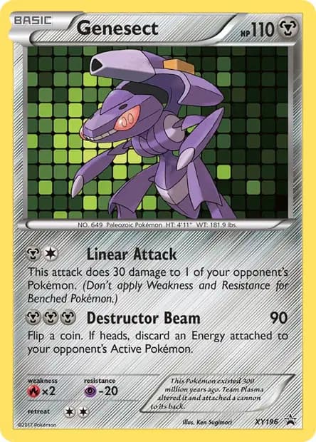 Genesect — Promos X&Y